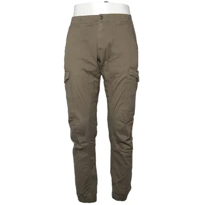 Cargo broek (Groen) van Jack & Jones Jeans Intelligence Elastaan, Gerecycled katoen
