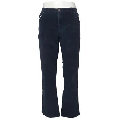 Corduroy pants (Blue) from Mark Adam Cotton, Elastane