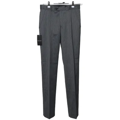 Suit pants (Gray) from Turo Tailor Polyester, Wool