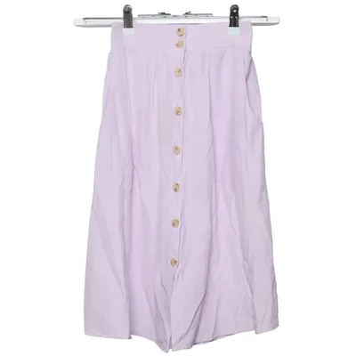 Rok (Lila) van May Polyester, Viscose