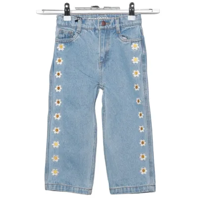 Spijkerbroek (Blauw, Meerkleurig) van Tinycottons