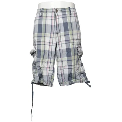 Shorts cargo (Bleu, Blanc, Vert, Multicolore) de Kenji Coton