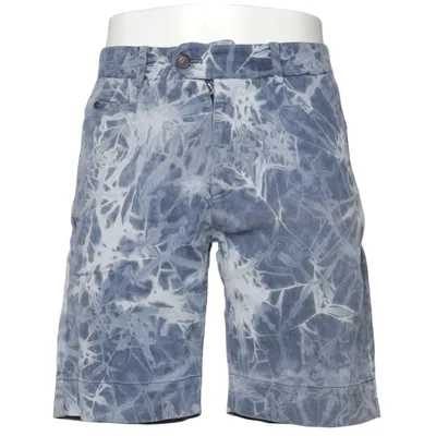 Korte broek (Blauw, Wit) van Villain Katoen, Elastaan