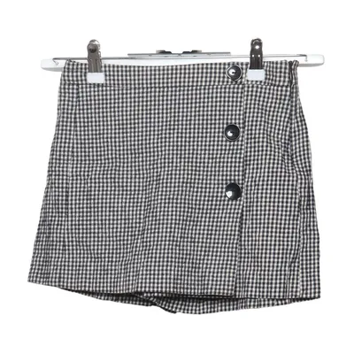 Jupe-short (Noir, Blanc) de Zara Kids Coton, Élasthane