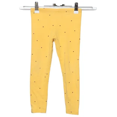 Leggings (Gul, Flerfärgad) från H&M Basic Bomull, Elastan