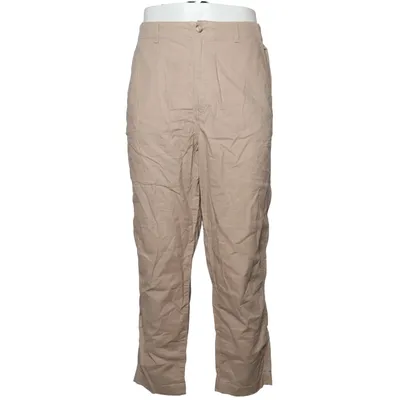Pantalon (Beige) de Uniqlo Coton, Lin