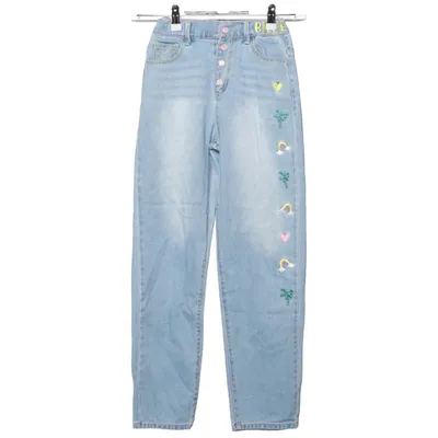 Jeans (Blå, Flerfärgad) från Billieblush Bomull, Polyester