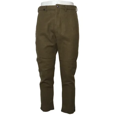 Pantalon (Vert) de Mauro Grifoni Coton, Élasthane, Laine