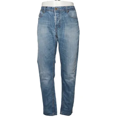 Spijkerbroek (Blauw) van M.O.D. Katoen, Polyester