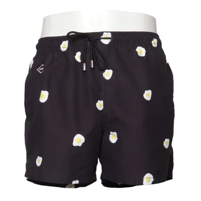 Zwemshort (Zwart, Wit, Geel) van Nikben Polyester