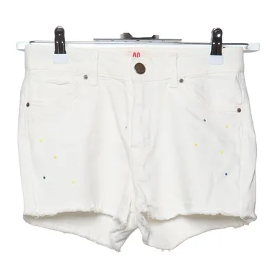 Jeansshorts (Vit, Flerfärgad) från American Outfitters Bomull, Elastan