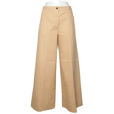 Palazzo broek (Beige) van Elizabeth and James Katoen, Elastaan, Polyester