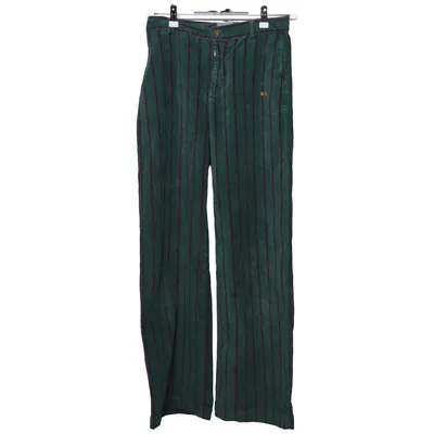 Pantalon en velours (Vert, Violet) de Bobo Choses