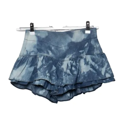 Denim skirt (Blue) from Arendo Cotton, Elastane, Polyester