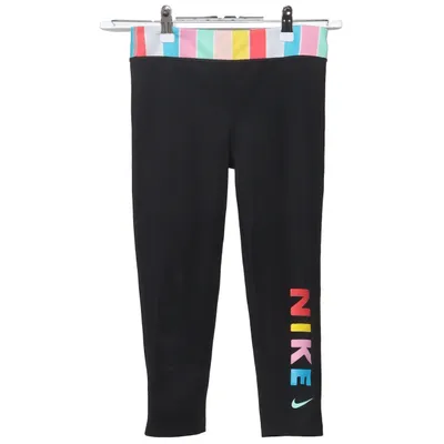 Träningstights (Svart, Flerfärgad) från Nike Elastan, Polyester