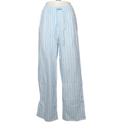 Pyjamasbukser (Blå, Hvid) fra PrettyLittleThing Viscose