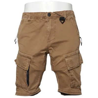 Cargo shorts (Brown) from Denim Co Cotton, Elastane