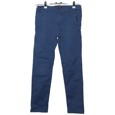 Chinos (Blue) from Nukutavake Cotton, Elastane