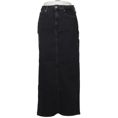 Jupe en jean (Gris) de Calvin Klein Jeans Coton, Élasthane
