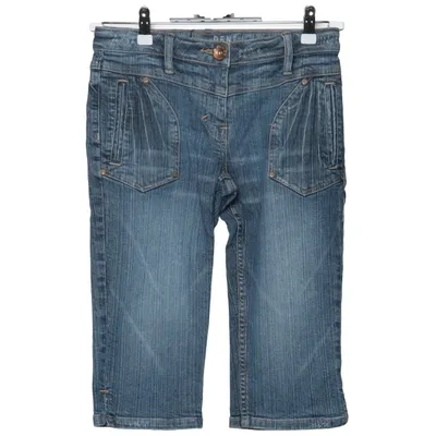 Driekwart broek (Blauw) van s.Oliver Katoen, Elastaan