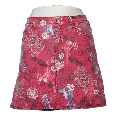 Denim skirt (Red, Multicolored) from Chiemsee Cotton, Elastane