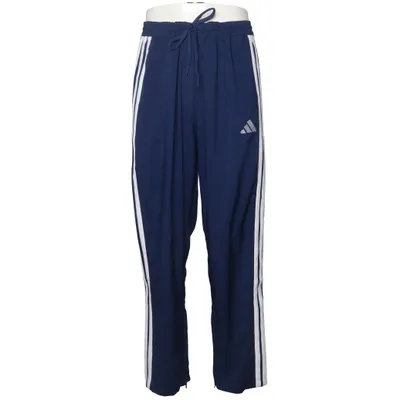Træningsbukser (Blå, Hvid) fra Adidas Polyester