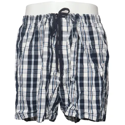 Pyjamasshorts (Blå, Hvid) fra Livergy Bomuld