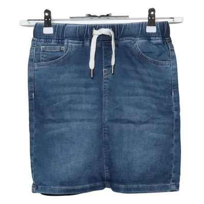 Denim skirt (Blue) from Fitz Cotton, Elastane