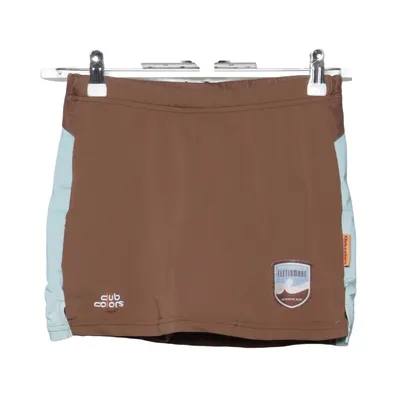 Trainingsshorts (Bruin, Blauw) van Club Colors Elastaan, Polyamide