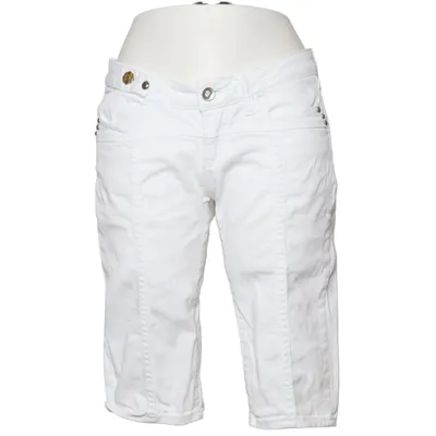 Jeans Shorts (Weiß) von Fishbone Baumwolle, Elasthan
