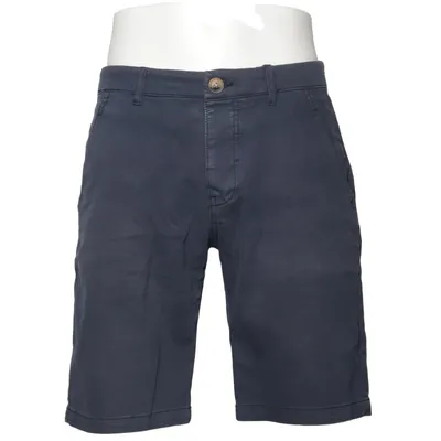 Short (Bleu) de Aygill's Coton, Élasthane