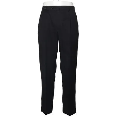 Jakkesætsbukser (Sort) fra Mens Wear Polyester, Uld