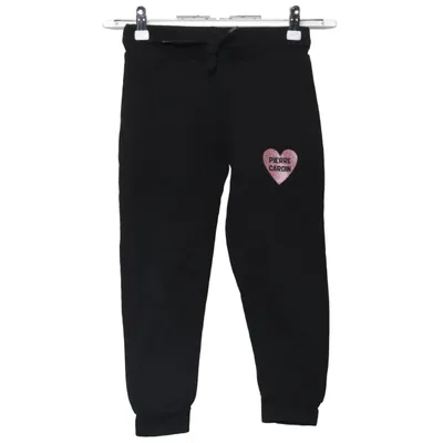 Pantalon de survêtement (Noir, Rose) de Pierre Cardin Coton, Élasthane