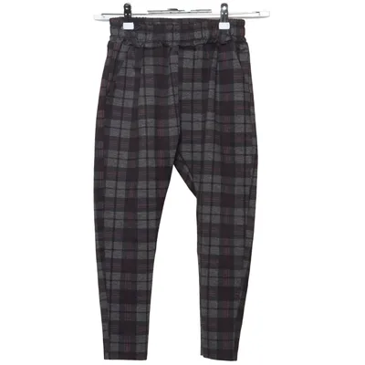 Pants (Gray, Purple) from 120% Elastane, Polyester