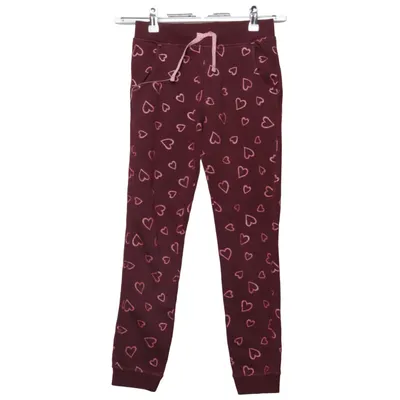 Joggingbroek (Rood, Roze) van Kids Katoen, Elastaan, Polyester