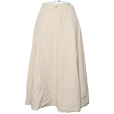 Maxi skirt (Beige) from Zara Polyamide, Viscose