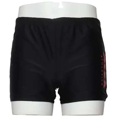 Träningsshorts (Svart, Röd) från Alex Athletics Elastan, Polyamid