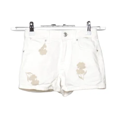 Denim shorts (Wit, Beige) van Zara Katoen