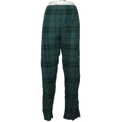 Pajama pants (Green, Black) from Zeeman Cotton