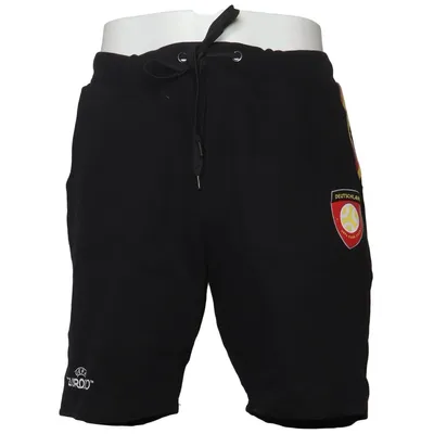 Sweat shorts (Black) from Deutschland Cotton, Polyester