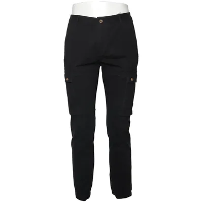 Pantalon cargo (Noir) de Your Turn Coton, Élasthane