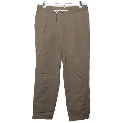 Chino (Braun) von Hugo Boss Baumwolle, Leinen, Lyocell, Polyester