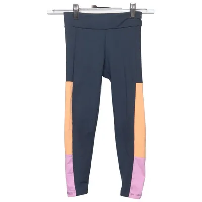 Sports tights (Blue, Orange, Purple) from Crane Elastane, Polyester