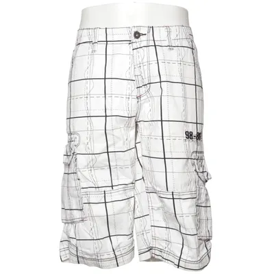 Shorts cargo (Blanc, Noir) de 98-86 Coton
