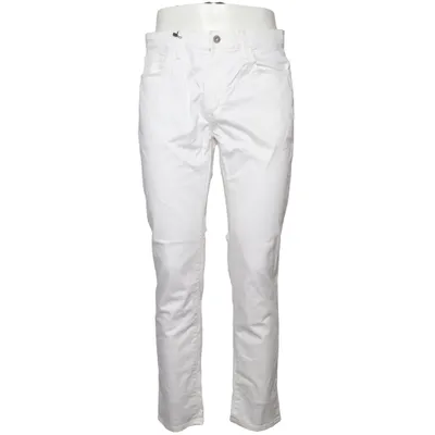 Jeans (Vit) från Uniqlo Bomull, Polyester, Polyuretan