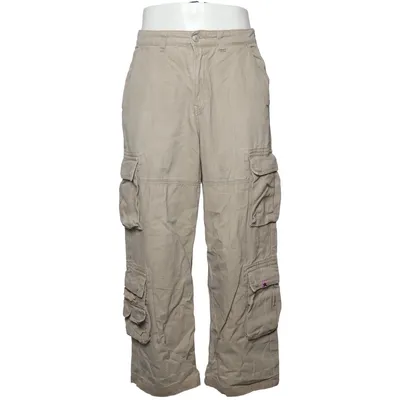 Cargobyxor (Beige) från Review Bomull