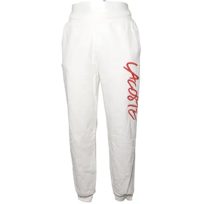 Joggingbroek (Wit) van Lacoste Live Katoen, Elastaan
