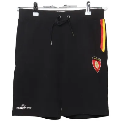 Sweat shorts (Black, Multicolored) from Uefa Cotton, Polyester