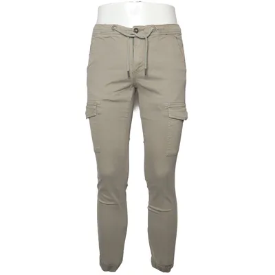 Pantalon cargo (Beige) de Redskins Coton, Élasthane