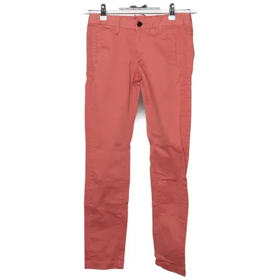 Chinos (Red) from CKS Cotton, Elastane